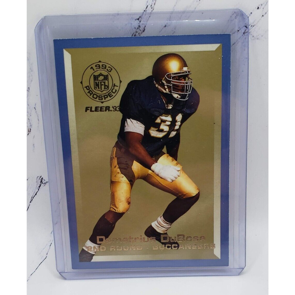 1993 Fleer #19 Demetrius DuBose 1993 Prospects Tampa Bay Buccaneers